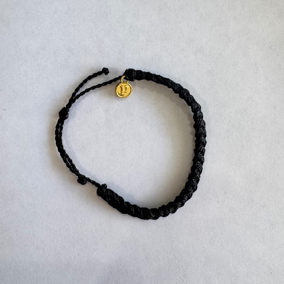 Pura Vida Jewelry - Pura Vida Black Braided Bracelet